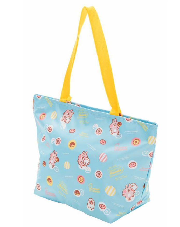 Mister Donut Taiwan Limited Kanahei's Small Animals 16" Tote Bag Blue ver