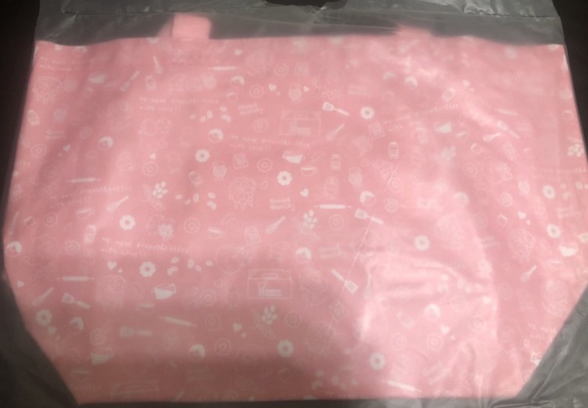 Mister Donut Taiwan Limited 16" Tote Bag Pink ver