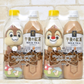 Kirin Afternoon Tea Japan Limited Disney Chip 'n' Dale 2 Plush Doll in Bottle Figure Set
