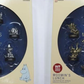 Kaiyodo The Story of Moomin Valley Lunch Part 1 Wonder Festival WF 2004 10 Golden 10 Silver Bottle Cap Trading Figure Set