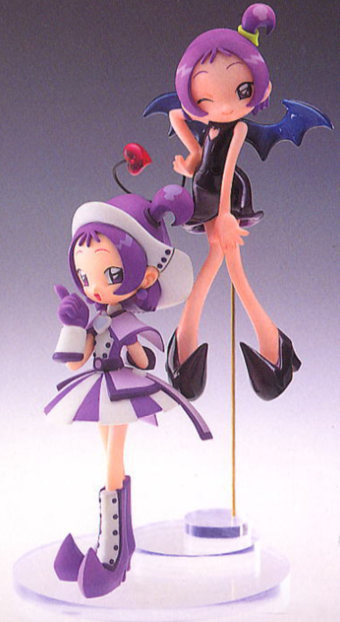 Kaiyodo Wonder Showcase WSC#017 Magical Ojamajo Do Re Mi Doremi Wonder Festival WF 2003 Limited Onpu & Onpu Devil ver Resin Model Kit Figure