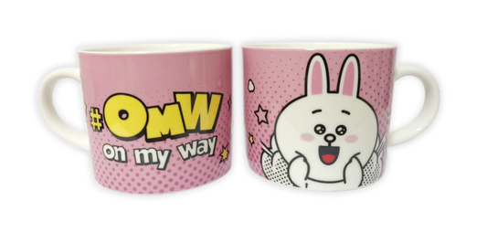 Line Friends Character Taiwan Colgate Limited 420ml Mug Cup Cony ver