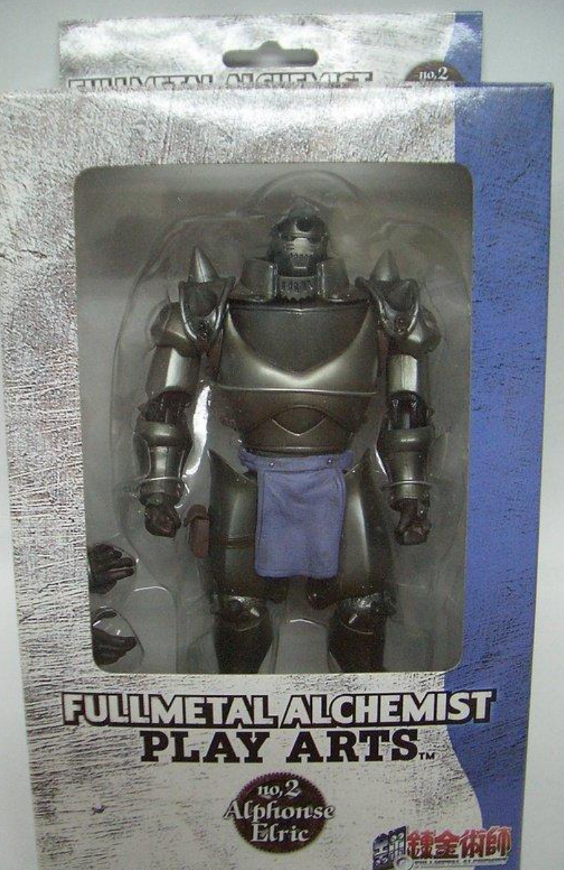 Square Enix Fullmetal Alchemist Play Arts Alphonse Elric Action Figure