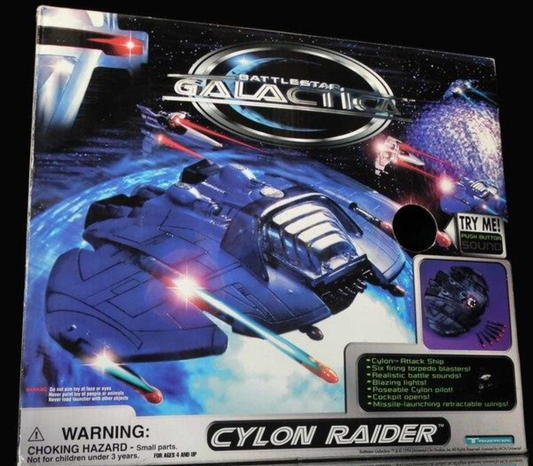 Trendmasters Battlestar Galactica Cylon Raider Action Figure