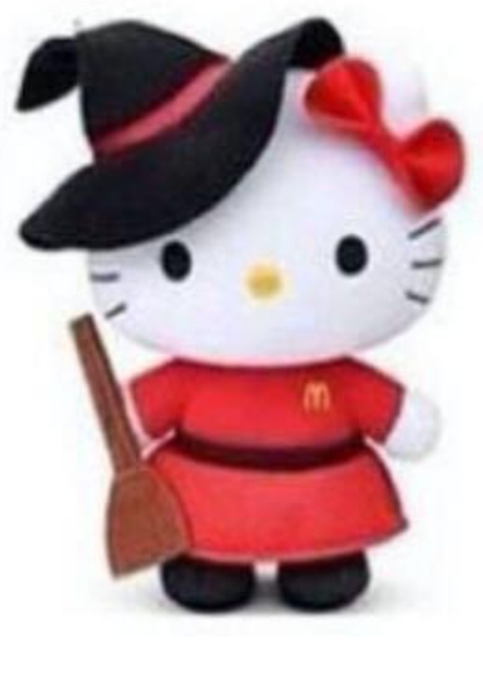 Mcdonalds 2014 Sanrio Hello Kitty Fairy Tales McDelivery 6" Plush Doll Figure