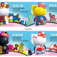 Mcdonalds 2010 Sanrio Hello Kitty 4 4" Trading Figure Set