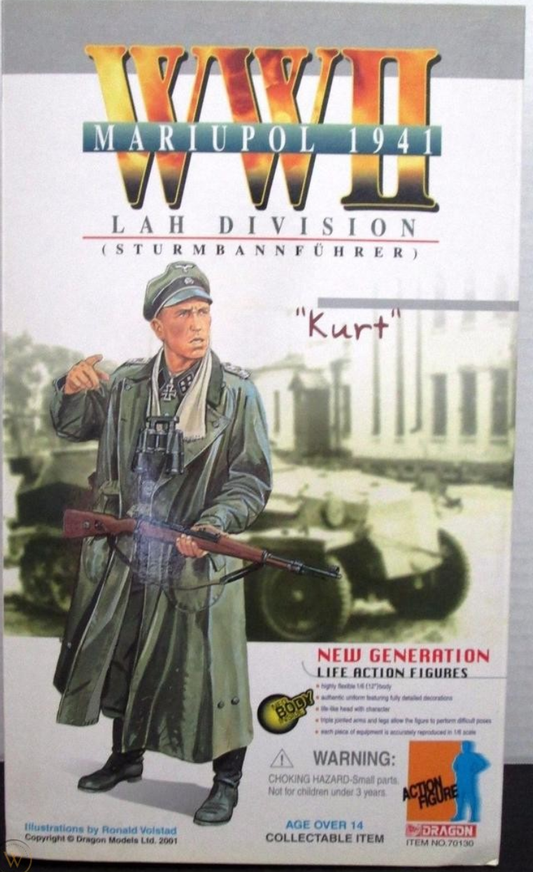 Dragon 1/6 12" WWII Mariupol 1941 Lah Divistion Kurt Action Figure