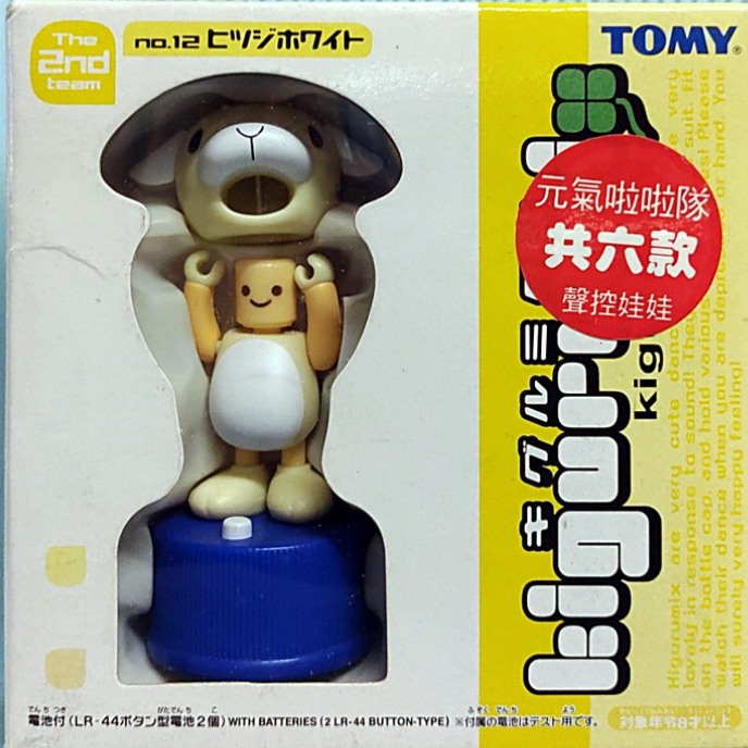 Tomy Character Mix Kigurumix The 2nd Team No 12 Mini Dance Figure