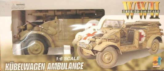 Dragon WWII True To 1/6 Kubelwagen Ambulance Jeep Action Figure