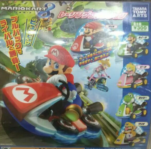 Takara Tomy Nintendo Gashapon Mario Kart 8 5 Collection Figure Set