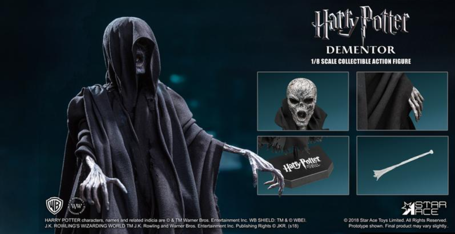 Star Ace Toys 1/6 12" SA8006 Harry Potter Lord Voldemort & Dementor Special 2 Pack Action Figure Set