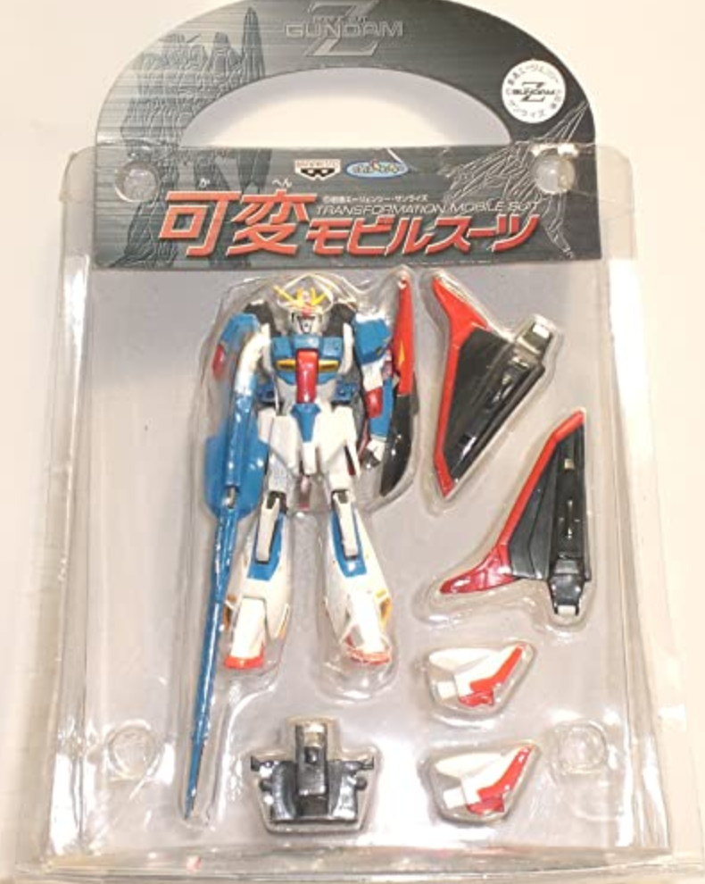 Banpresto Mobile Suit Gundam Z Transformation MSZ-006 Zeta Gundam Action Figure