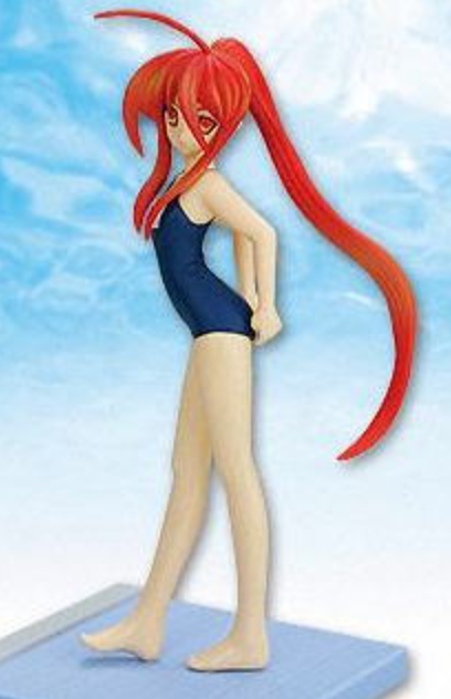 Banpresto 2006 Shakugan No Shana DX Girl's Vol 1 Shana Swimsuit ver Trading Figure Set