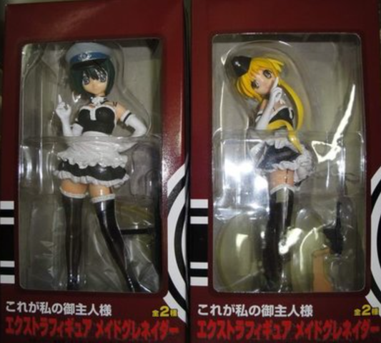 Sega He Is My Master EX Maid Sawatari Izumi & Kurauchi Anna Pvc Figure Set