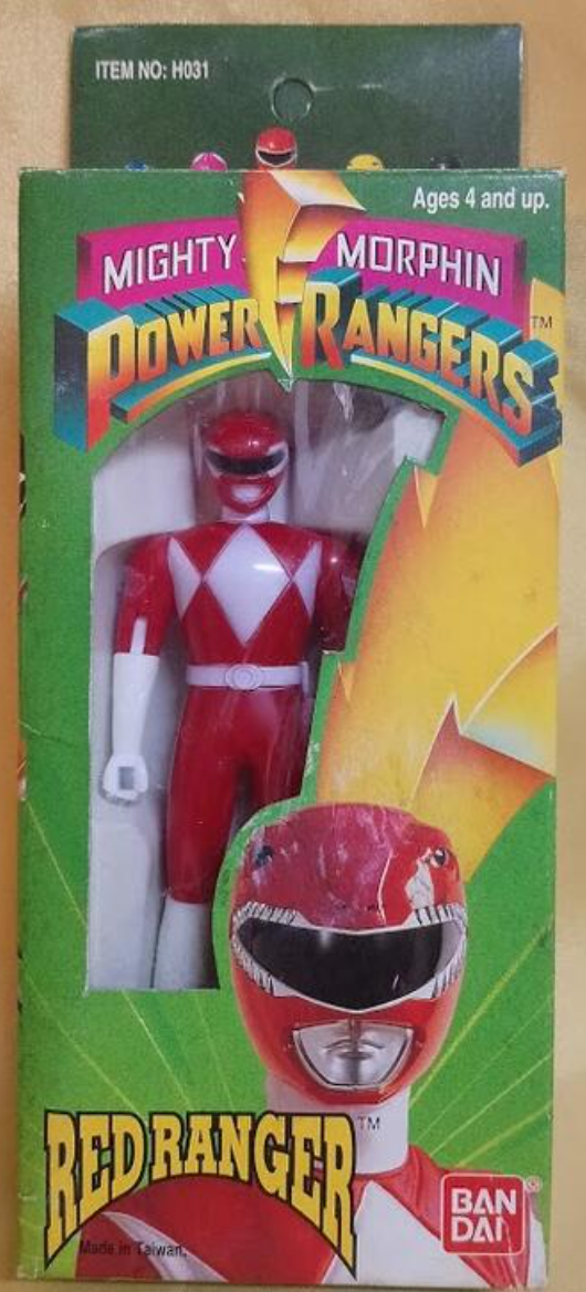 Bandai Power Rangers Kyoryu Sentai Zyuranger Red Ranger Fighter Action Figure