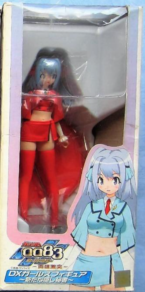 Banpresto Mobile Suit Gundam DX Girls 0083 Card Builder New Hidden Secretary Red ver Trading Figure