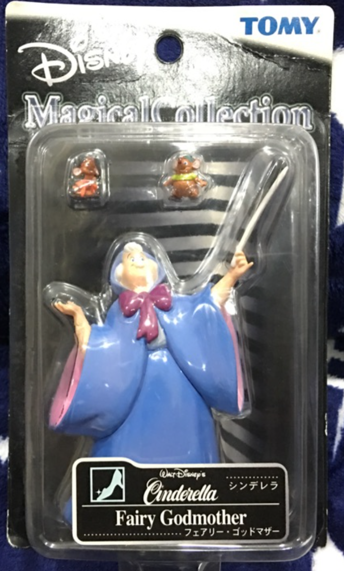 Tomy Disney Magical Collection 046 Cinderella Fairy Godmother Trading Figure