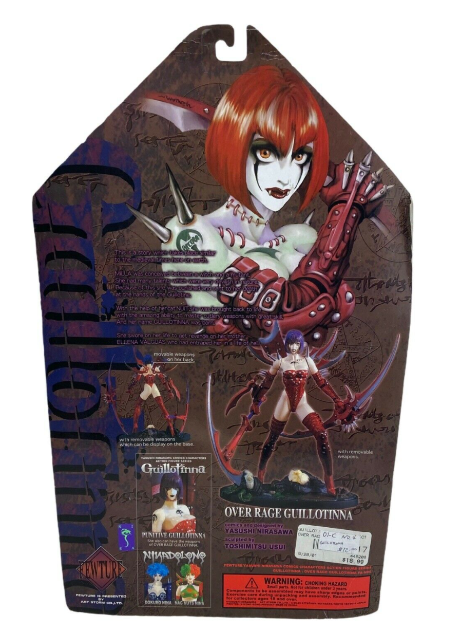 Fewture Over Rage Guillotinna Black ver Trading Figure