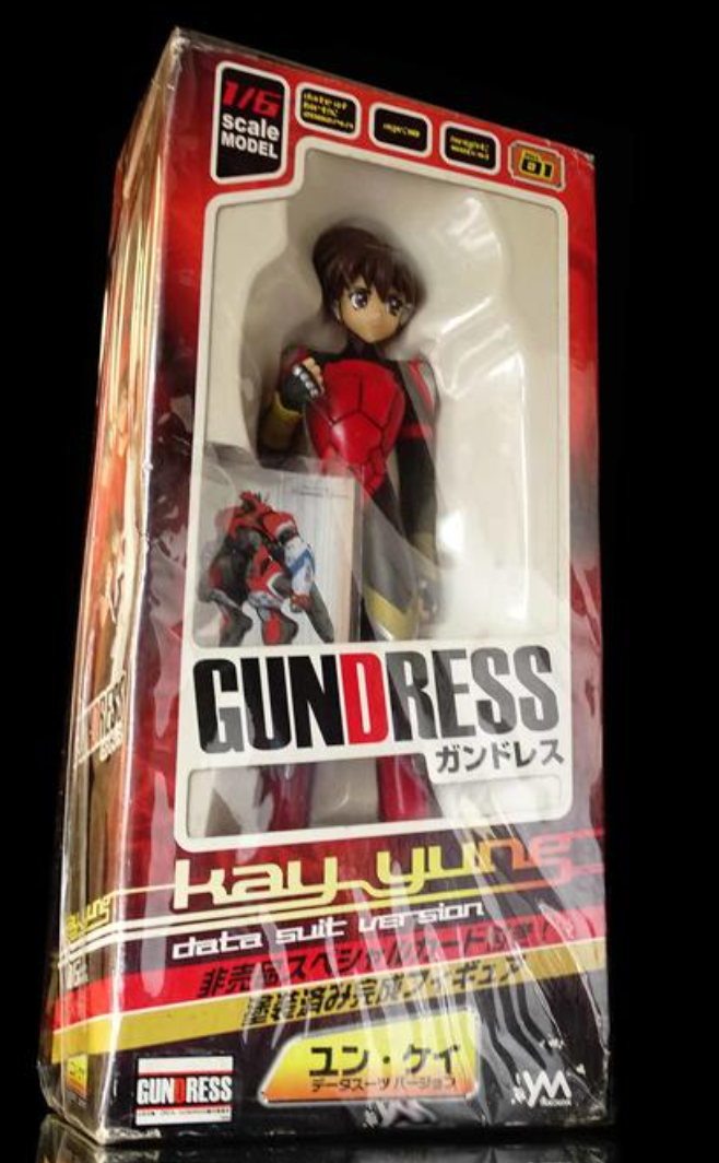 Yanoman 1/6 Gundress Kay Yung Data Suit ver Pvc Figure