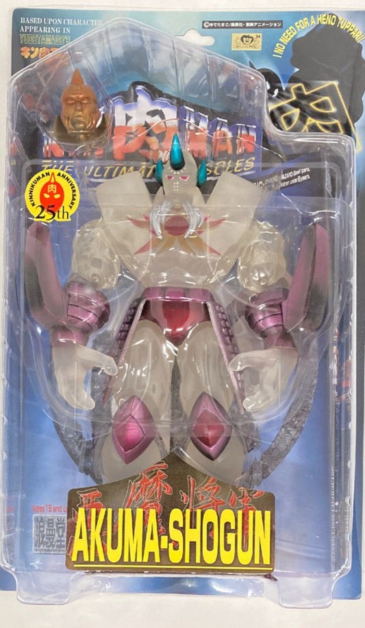 Romando Yudetamago's Kinnikuman The Ultimate Muscles Akuma Shogun Crystal ver Action Figure