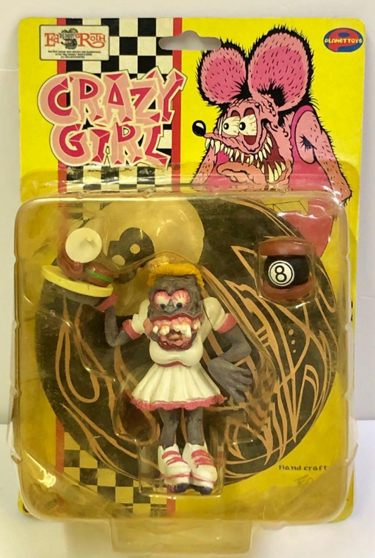 Planet Toys Rat Fink Crazy Girl Action Figure