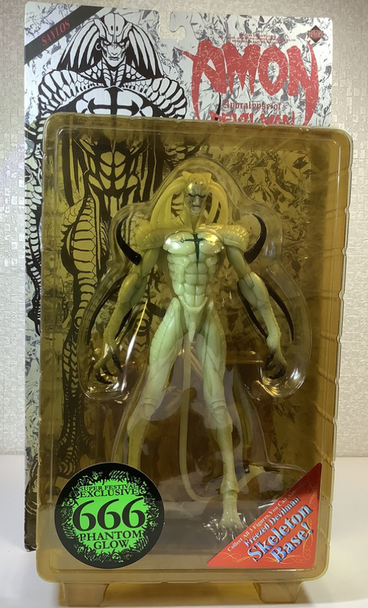 Fewture Go Nagai Amon Apocalypse of Devilman Saylos Super Festival Exclusive Phantom Glow Skeleton Base ver Action Figure