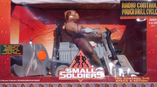 Kenner Small Soldiers Archer Radio Control Power Drill Cycle Action Figure