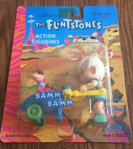 Boley 1994 The Flintstones #50322 Wind Up Figurines Bamm Bamm Action Figure