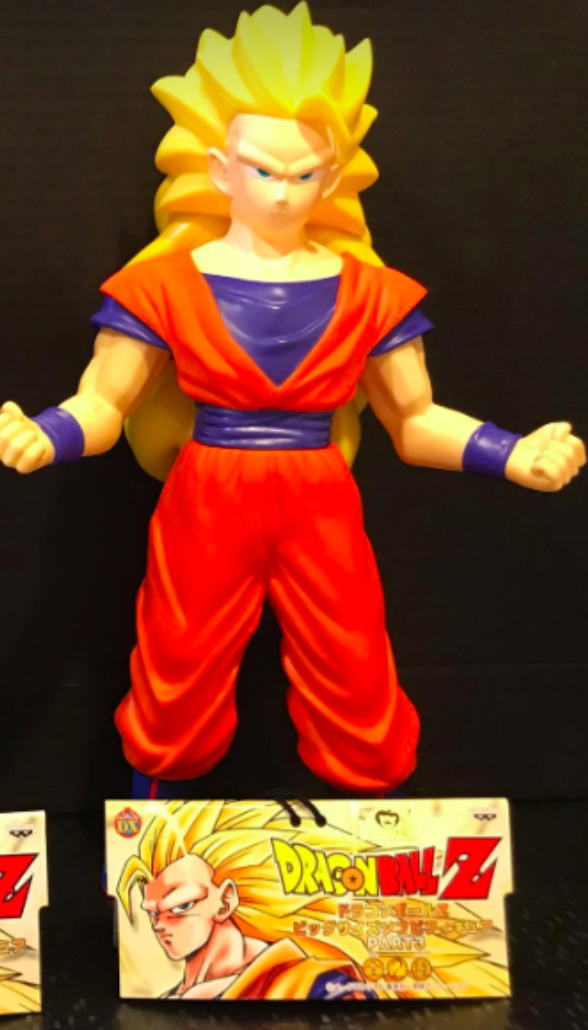 Banpresto Dragon Ball Z DBZ DX Part 3 12" Soft Vinyl Super Saiyan Son Goku Collection Figure