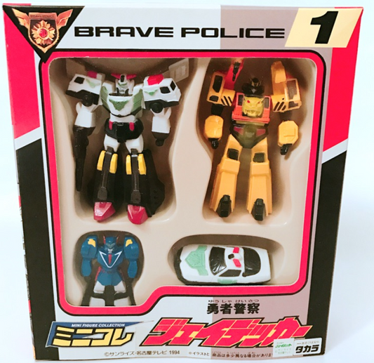 Takara Sunrise The Brave Police J-Decker No 1 Action Figure