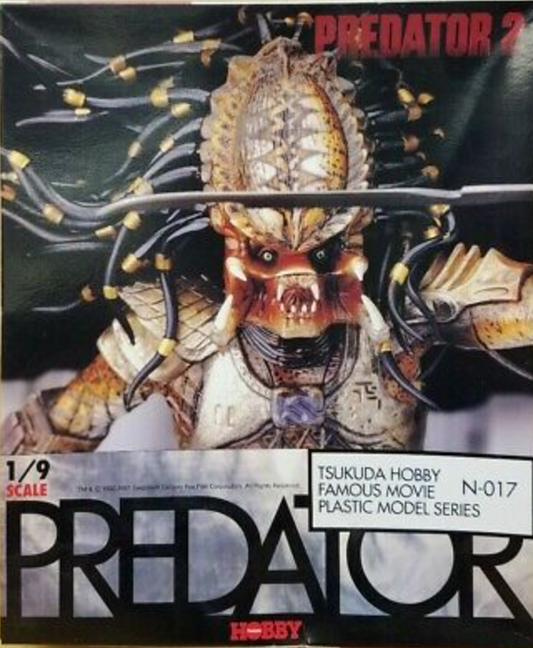 Tsukuda Hobby 1/9 Famous Movie Plastic Model Series N-017 Predator 2 Kit Figure