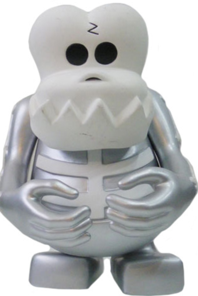 Bounty Hunter BxH 2001 Skull Kun Silver ver 7" Vinyl Figure