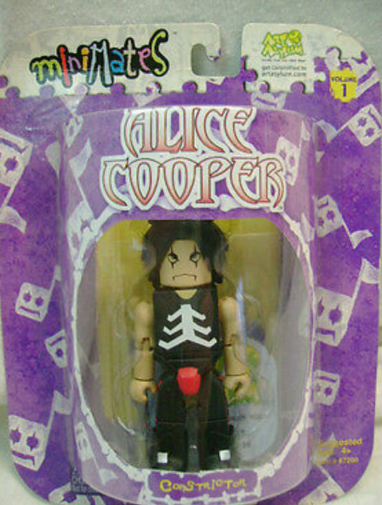 Art Asylum Minimates Alice Cooper Constrictor Action Figure