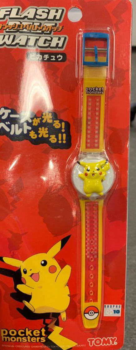 Tomy Pokemon Pocket Monster Flash Watch Pikachu ver Collection Figure