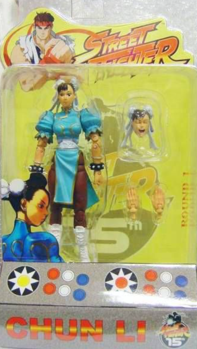 Sota Toys Capcom Street Fighter Round 1 Chun Li 1P color Action Figure