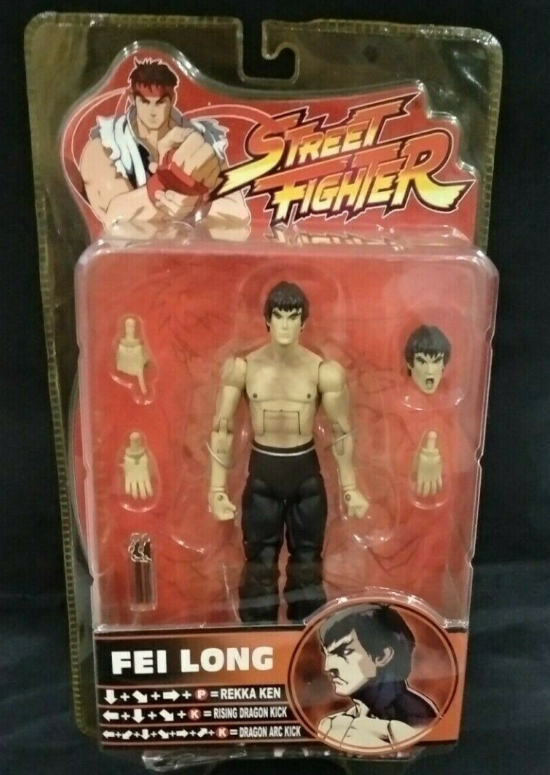 Sota Toys Street Fighter Capcom Fei Long Black Pants ver Action Figure