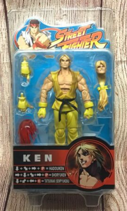 Sota Toys Capcom Street Fighter Ken Yellow ver Action Figure