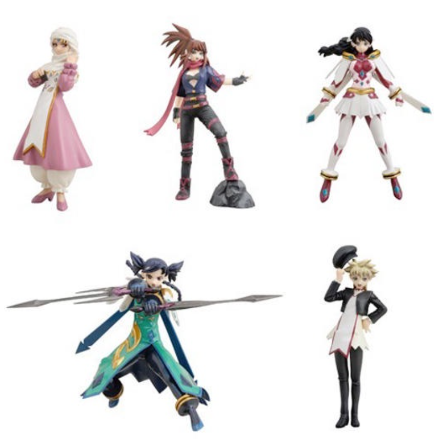 Cm's Mai Otome x Mai Otome Sift Collection Part 3 5 Trading Figure Set