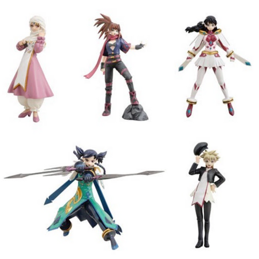 Cm's Mai Otome x Mai Otome Sift Collection Part 3 5 Trading Figure Set