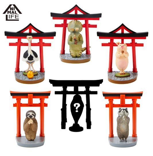 Asakuma Toshio Taiwan Limited Animal Life Gashapon Prayer Wish Part 2 5+1 Secret 6 Trading Figure Set