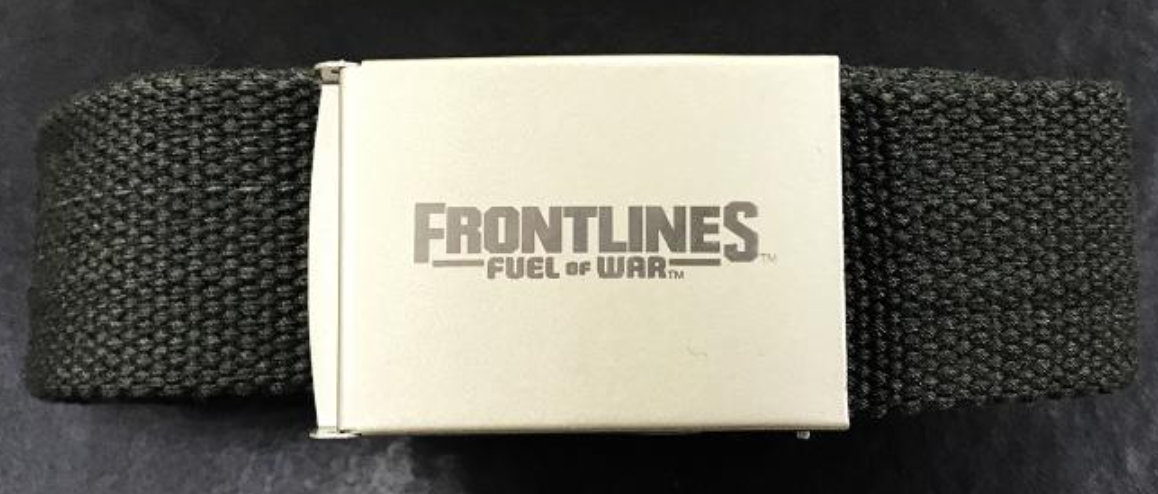 Frontlines Fuel of War Limited Belt & Combat Deck Poker Playing Cards Set