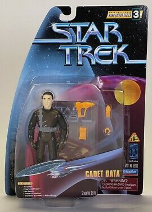 Playmates 65116 Star Trek Cadet Data Trading Collection Figure