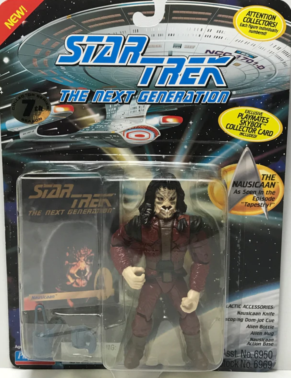 Playmates Star Trek The Nausicaan Trading Collection Figure