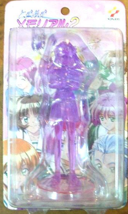Yujin SR DX Tokimeki Memorial 2 Kasumi Asou Purple Clear Crystal ver Pvc Trading Collection Figure