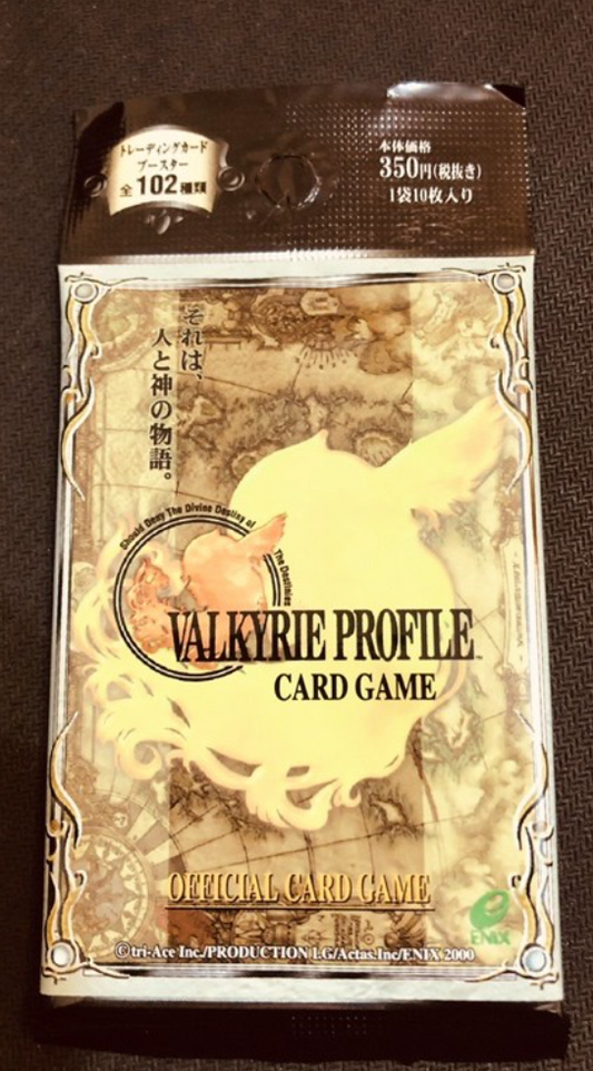 Valkyrie Profile Official Card Game Sealed Bag 10 Random Trading Collection Card Set