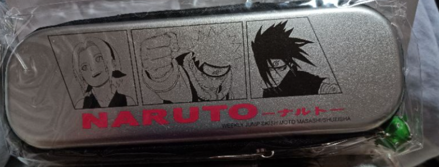 Weekly Jump 2005 Naruto Limited Edition Headband Style Pencil Box w/ Strap