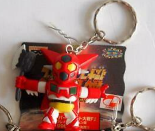 Banpresto 1998 Super Robot Wars SRW Key Chain Holder Getter 1 Trading Figure