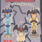 Run'a Nagai Go Devilman Bobble Head Full Face 3 Collection Figure Set
