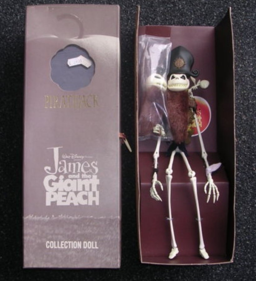 Walt Disney James And The Giant Peach Pirate Jack 12" Action Figure