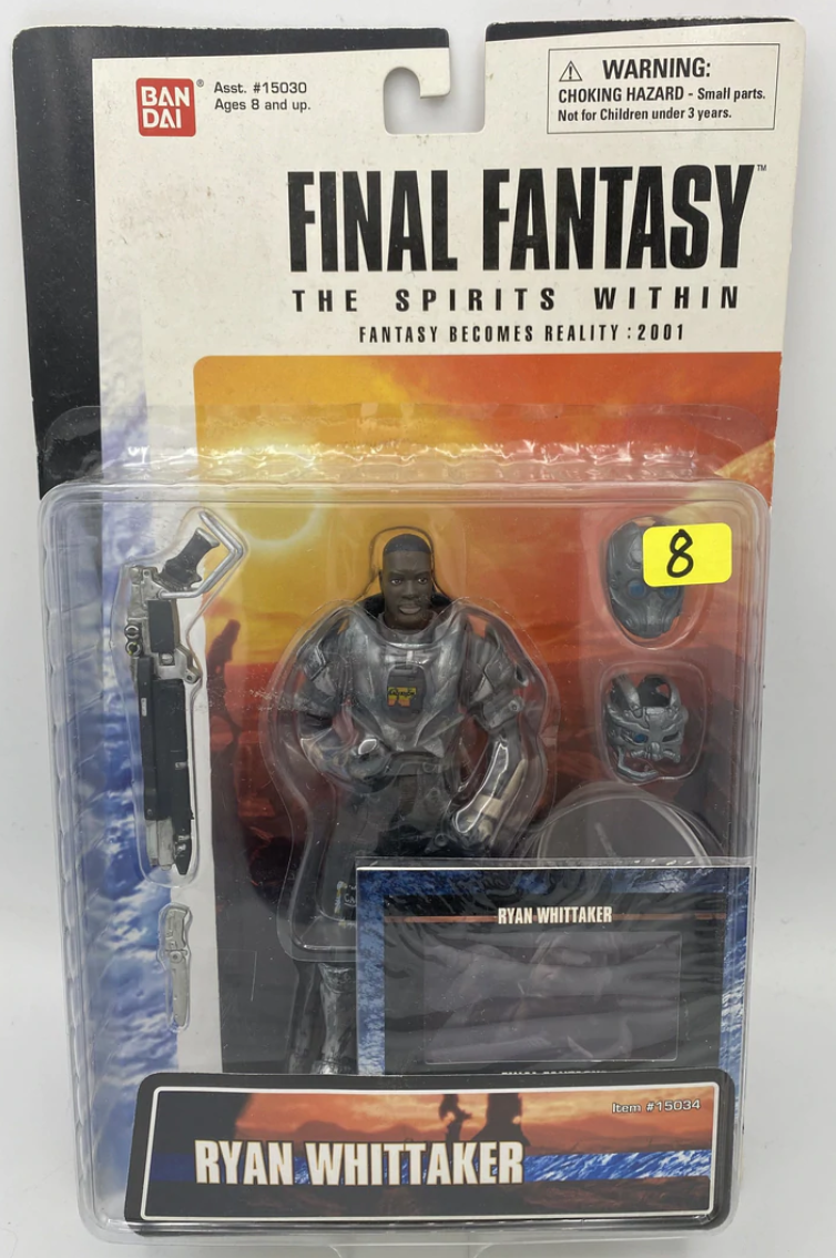 Bandai 2001 Final Fantasy The Spirits With In Ryan Whittaker Figure